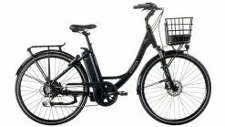 Ecoride Ambassador AXS H9-Rear 9-vxl Dämpad Svart Dam 2023