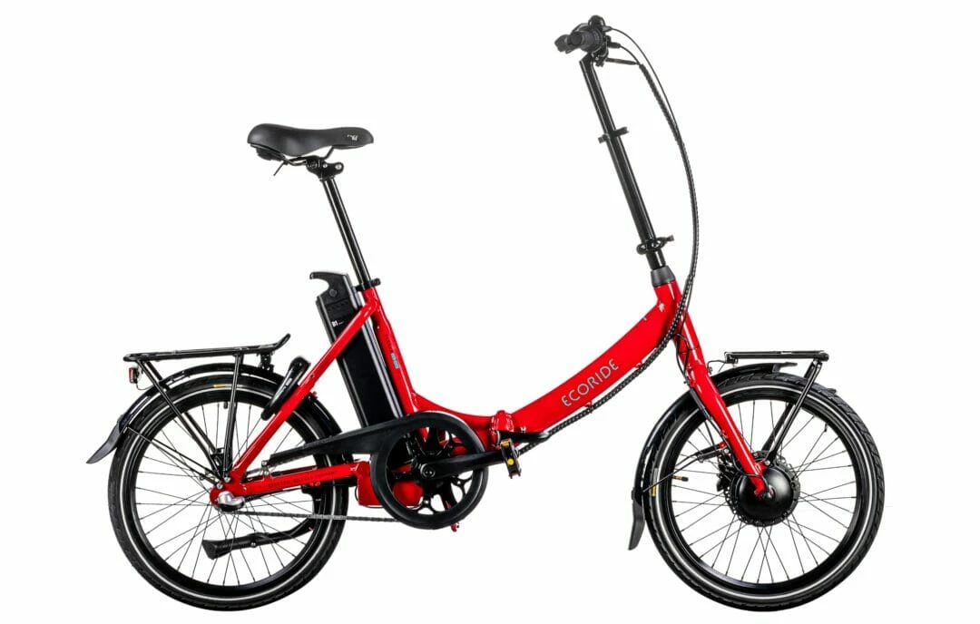 Ecoride Flexer AXS FOLD H3-Front 3-vxl Röd 20'' Dam 2023 3 Ecoride Flexer AXS FOLD H3-Front 3-vxl Röd 20'' Dam 2023