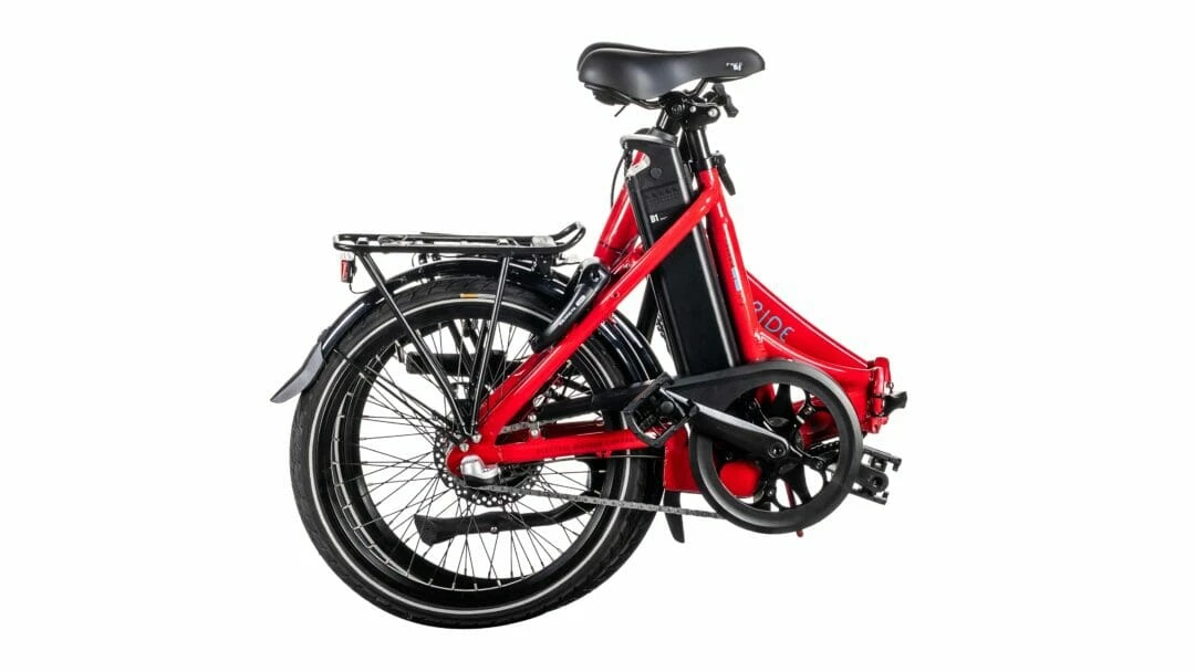 Ecoride Flexer AXS FOLD H3-Front 3-vxl Röd 20'' Dam 2023 6 Ecoride Flexer AXS FOLD H3-Front 3-vxl Röd 20'' Dam 2023 - Bild 4