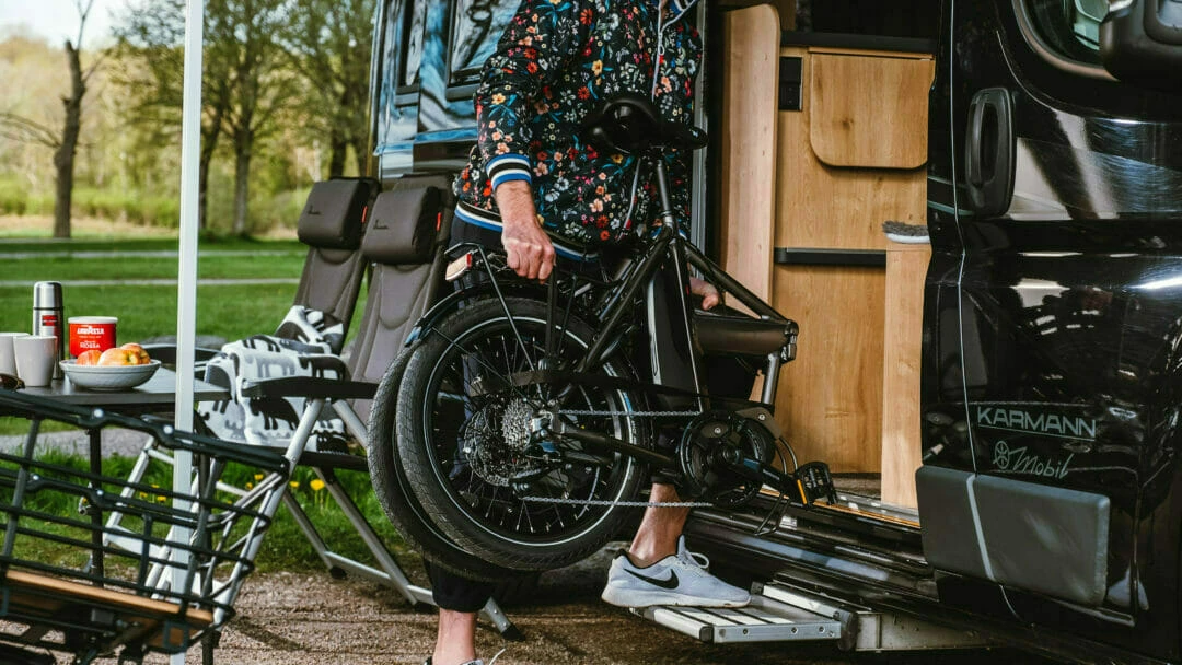 Ecoride Flexer AXS FOLD H3-Front 3-vxl Svart 20'' Dam 2023 4 Ecoride Flexer AXS FOLD H3-Front 3-vxl Svart 20'' Dam 2023 - Bild 2