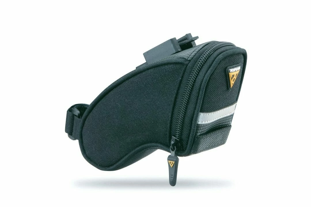 Topeak Aero Wedge Pack QuickClick Sadelväska Micro Svart 0,4L 3 Topeak Aero Wedge Pack QuickClick Sadelväska Micro Svart 0,4L