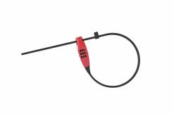 Abus Wirelås Combiflex TravelGuard Röd