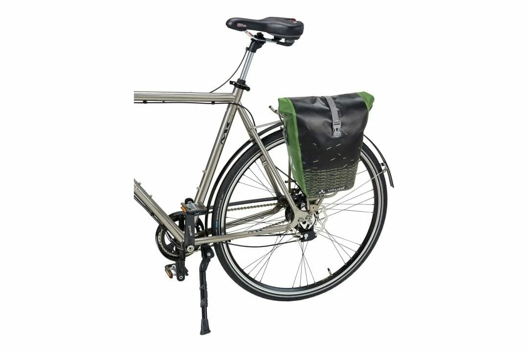 Vaude Aqua Back Print Single Cykelväska Svart/Grön 4 Vaude Aqua Back Print Single Cykelväska Svart/Grön - Bild 2