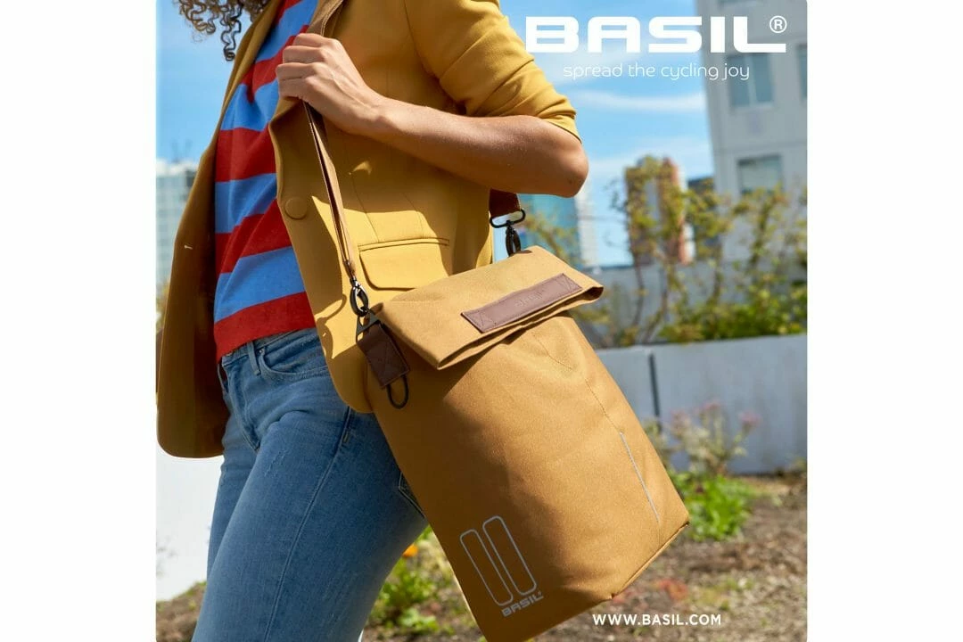 Basil City Shopper 16l Brun 5 Basil City Shopper 16l Brun - Bild 3