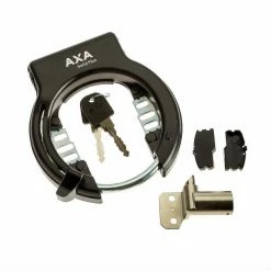 Axa Solid Plus Lås + Låscylind För Crescent Elcyklar Hybrid