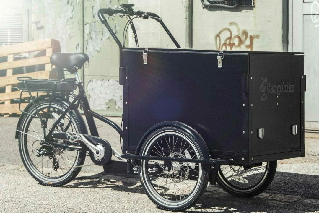 Cargobike Classic Box Electric Lådcykel 4 Cargobike Classic Box Electric Lådcykel - Bild 2
