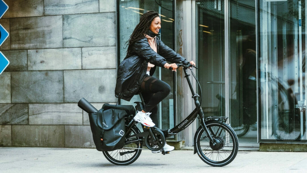 Ecoride Flexer AXS FOLD H3-Front 3-vxl Svart 20'' Dam 2023 5 Ecoride Flexer AXS FOLD H3-Front 3-vxl Svart 20'' Dam 2023 - Bild 3