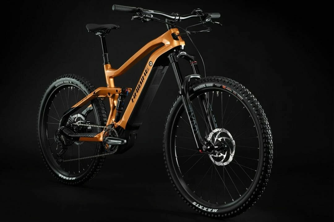 Haibike AllMtn CF 6 Orange/Svart 4 Haibike AllMtn CF 6 Orange/Svart - Bild 2