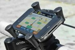 Mobilhållare Ram Mounts X-Grip Rail Ez-On/Off -Elcykel Försäljning Mobilhallare Ram Mounts X Grip Rail Ez On Sida