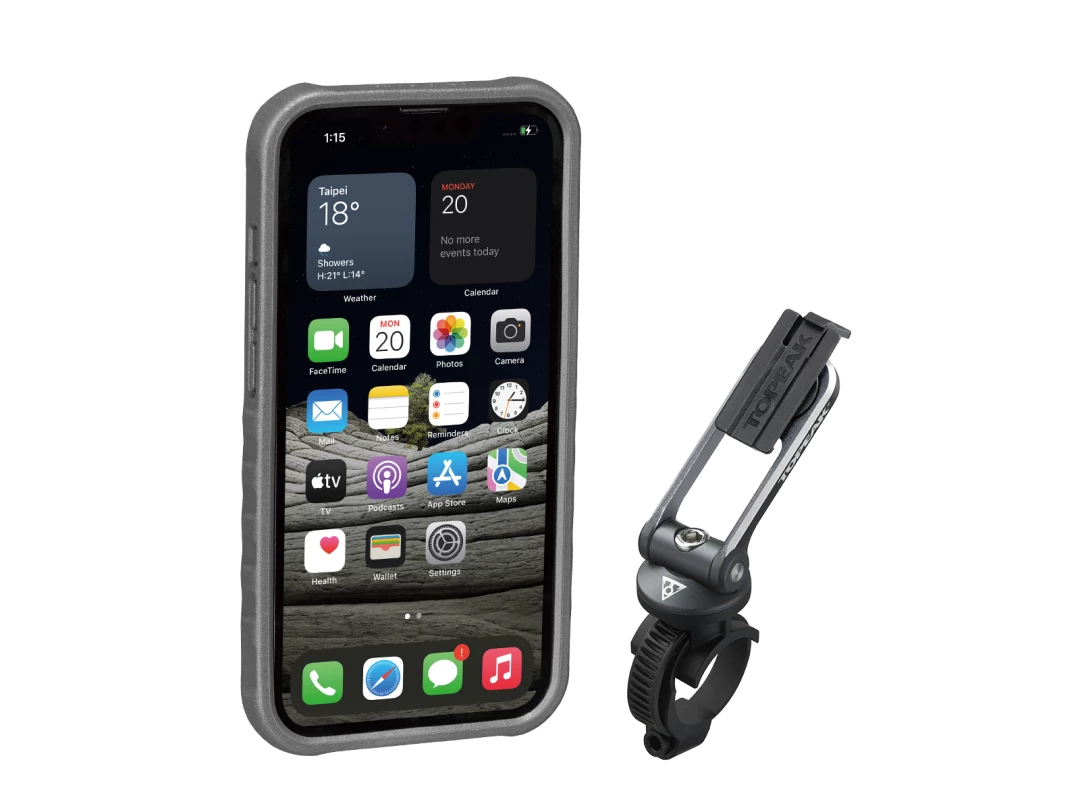 Topeak RideCase IPhone 13 Pro Max Svart/grå 5 Topeak RideCase IPhone 13 Pro Max Svart/grå - Bild 3