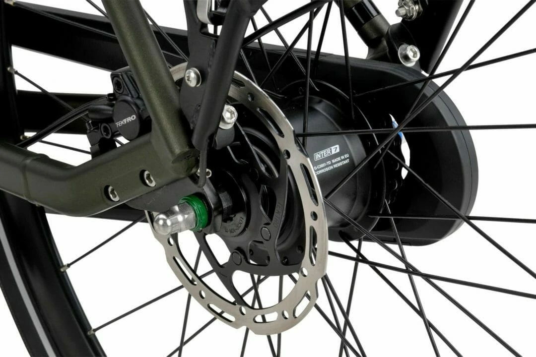 Batavus Firenze E-Go Dam 400Wh Green 2023 6 Batavus Firenze E-Go Dam 400Wh Green 2023 - Bild 4