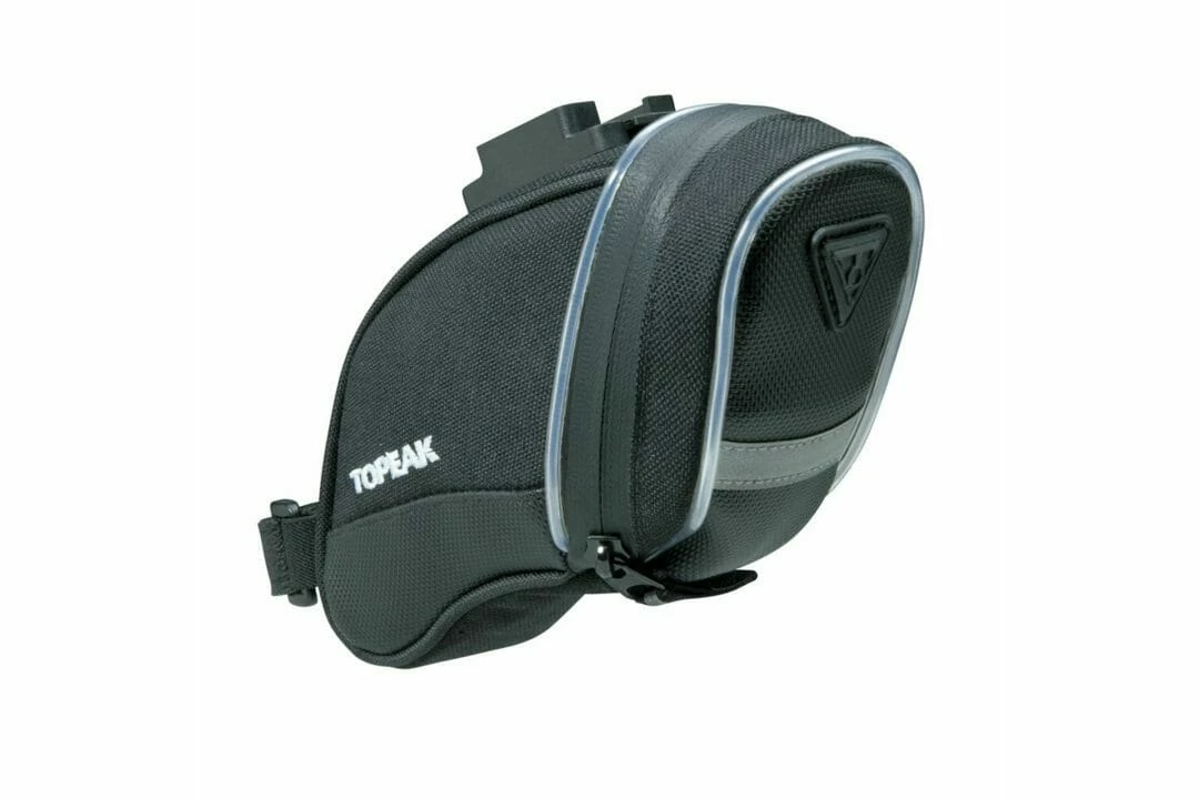 Topeak AeroWedge IGlow QuickClick Sadelväska Small Svart 0,8L 3 Topeak AeroWedge IGlow QuickClick Sadelväska Small Svart 0,8L