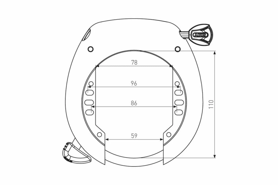 Abus Ramlås 5755L Pro Shield X-Plus 5 Abus Ramlås 5755L Pro Shield X-Plus - Bild 3