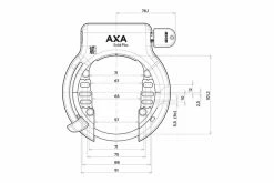 Lås Axa Solid Plus Plug-In Svart 7 Lås Axa Solid Plus Plug-In Svart -Elcykel Försäljning axa ramlas 514200950X05SC 2023 1080x720 1